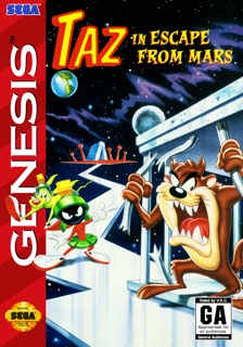 Taz in Escape from Mars